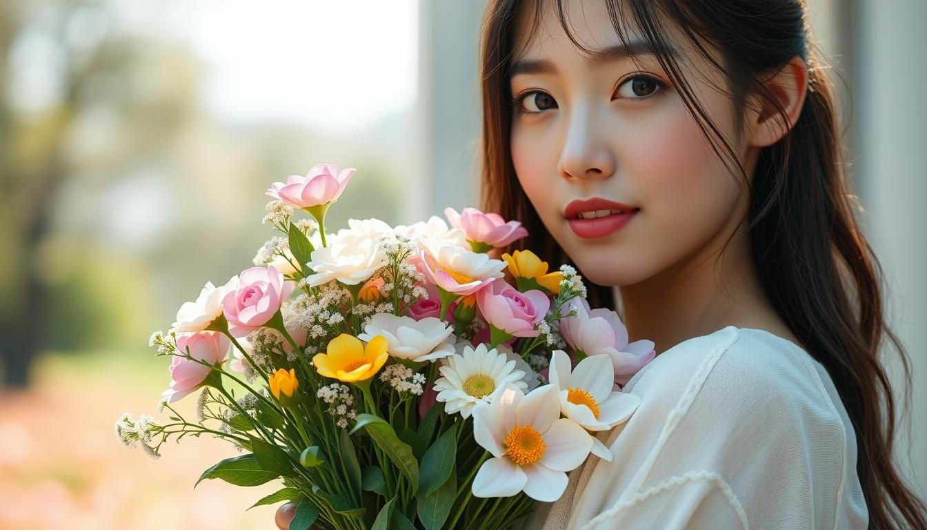 Seasonal flower arrangements